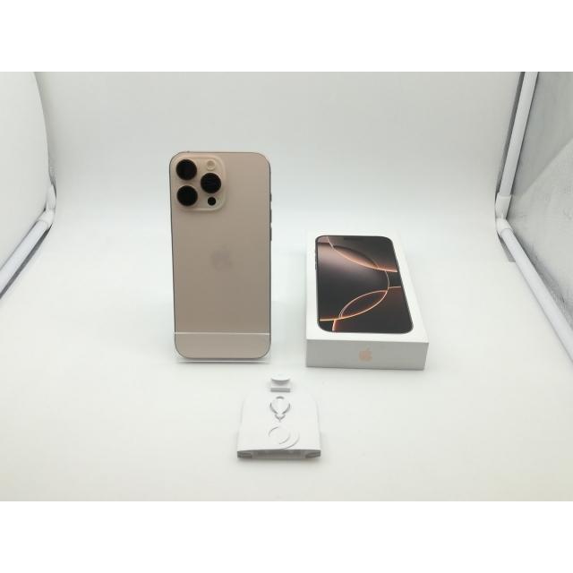 中古】Apple 国内版 【SIMフリー】 iPhone 16 Pro Max 256GB デザート