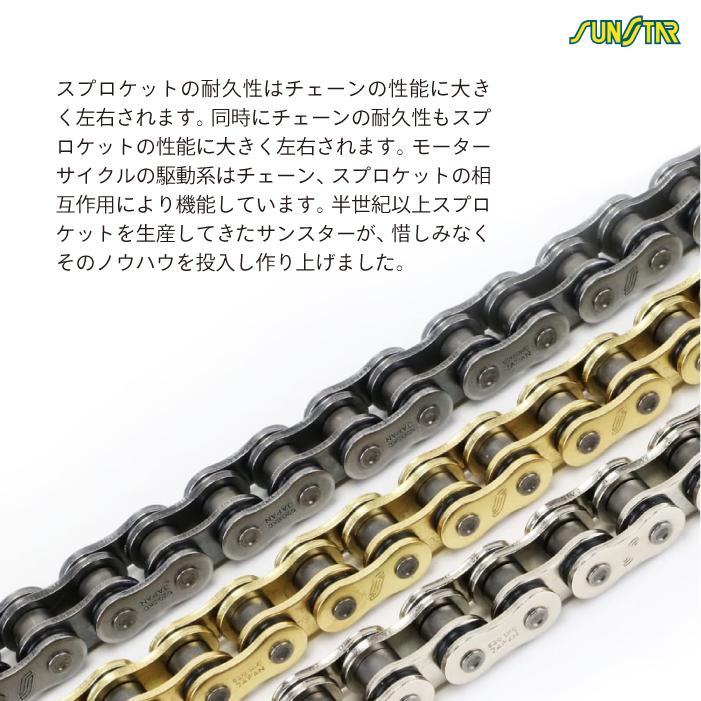 サンスター チェーン＆スプロケット 3点セット カワサキ ZX-14R