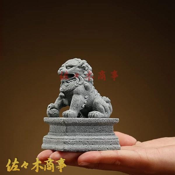 獅子 狛犬 獅子置物 一対 魔除け 風水・開運置物 聖獣 置物 縁起神社