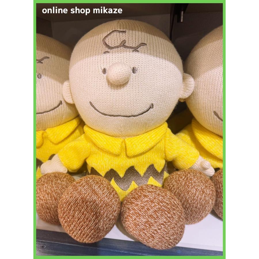 USJ スヌーピー ぬいぐるみ Cozy Knit チャーリーブラウン お土産