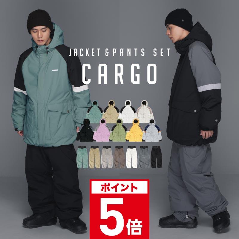 ポンタぺス（PONTAPES） スノーボードウェア 上下セット メンズ