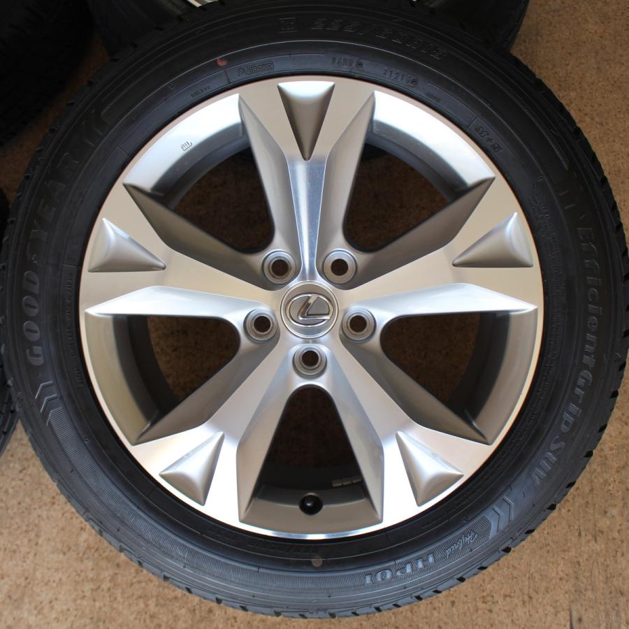 レクサス（LEXUS） NX 純正 18インチ 走行少 イボ付き グッドイヤー