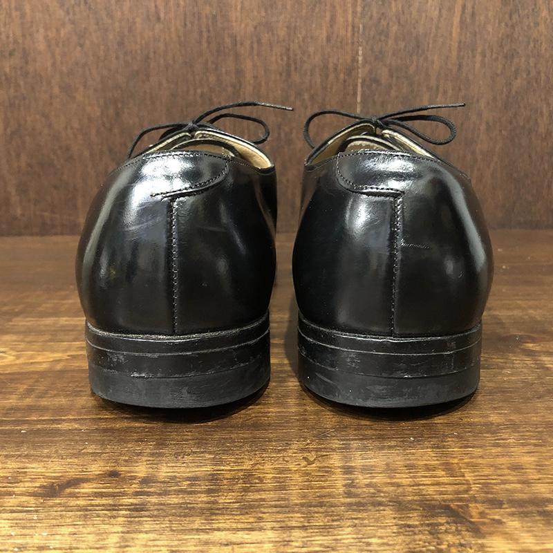 US Navy Military Vintage Service Shoes Craddock Terry Leather Sole