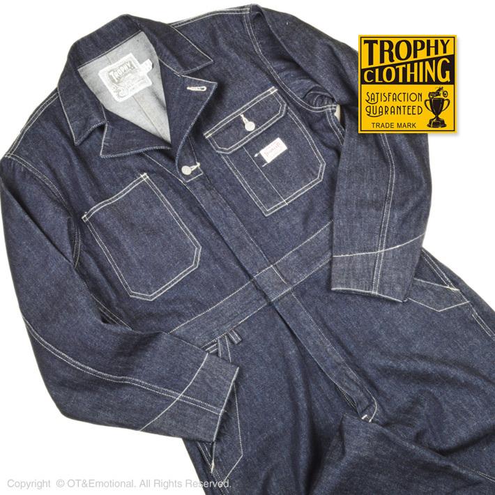 トロフィークロージング（TROPHY CLOTHING）デニムオールインワン