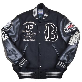 ホワイツビル（WHITESVILLE)スタジャンWOOL MELTON AWARD JACKET CRANK