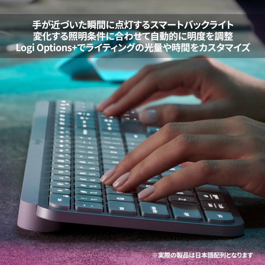 logicool（ロジクール） キーボード ワイヤレスキーボード KX800s MX