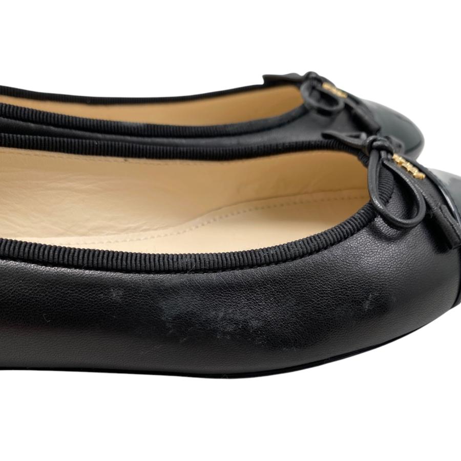 PRADA（プラダ） パンプス バレリーナ フラットシューズ 1F889D 36 1/2