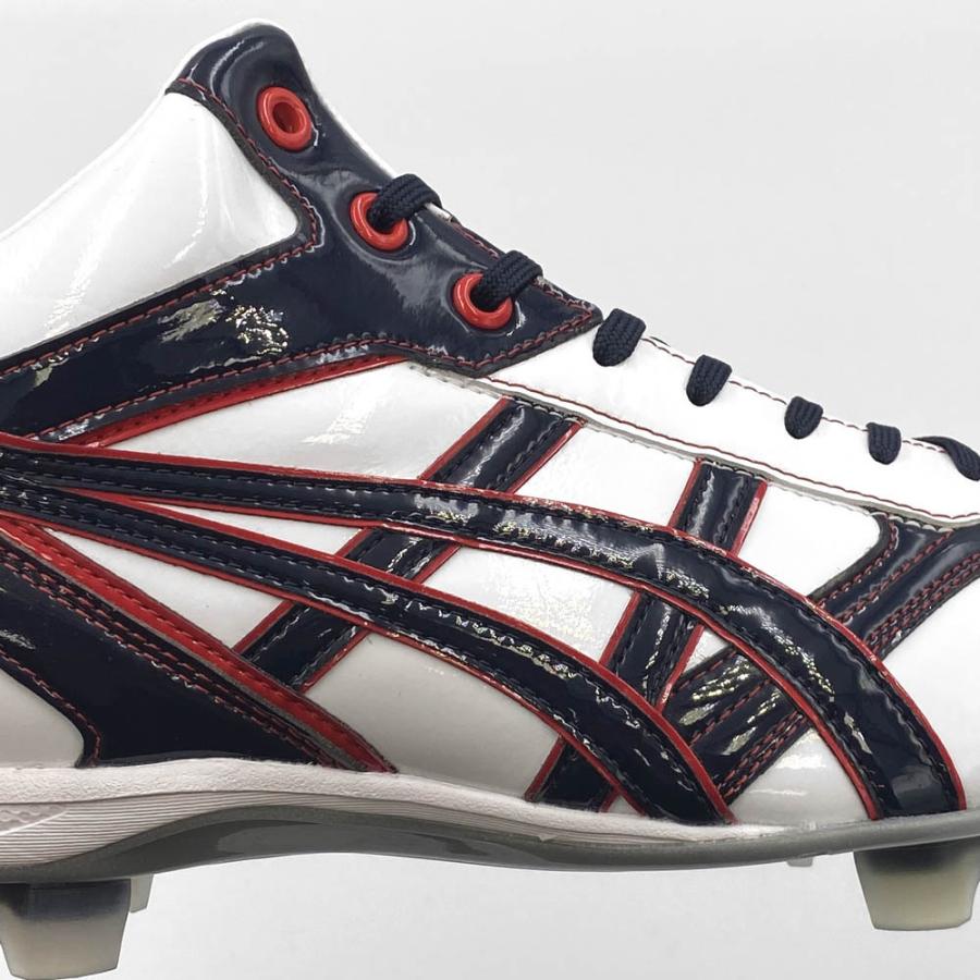 ASICS（アシックス） 【サイズ交換送料無料】ホワイト×ネイビー 野球