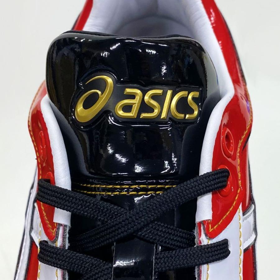 ASICS（アシックス） 【サイズ交換送料無料】ブラック×レッド 野球