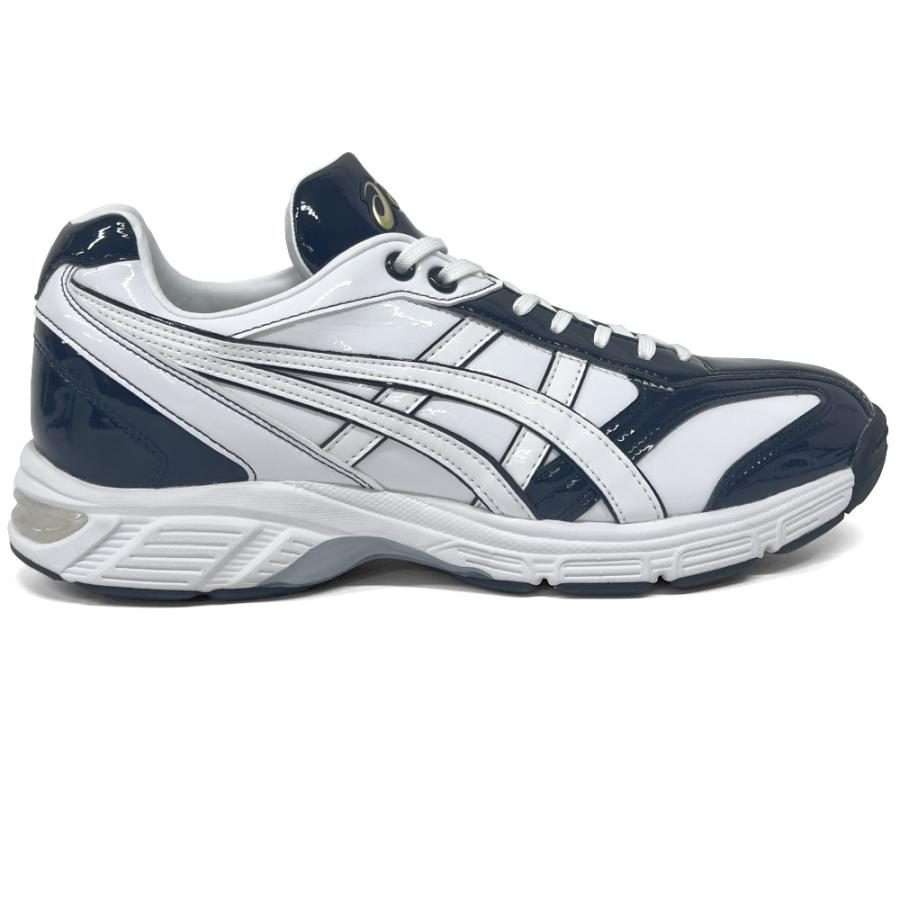 ASICS（アシックス） 【サイズ交換送料無料】ホワイト×ネイビー 野球