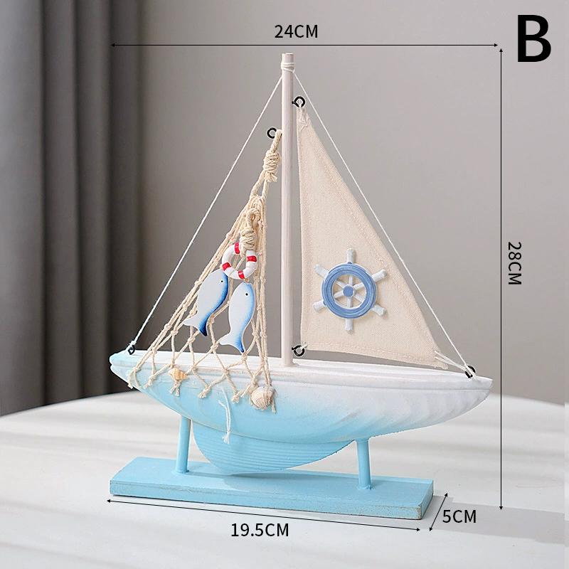 海洋 航海の装飾 航海ヨット模型 テーブルセンターピース ヨットカップ