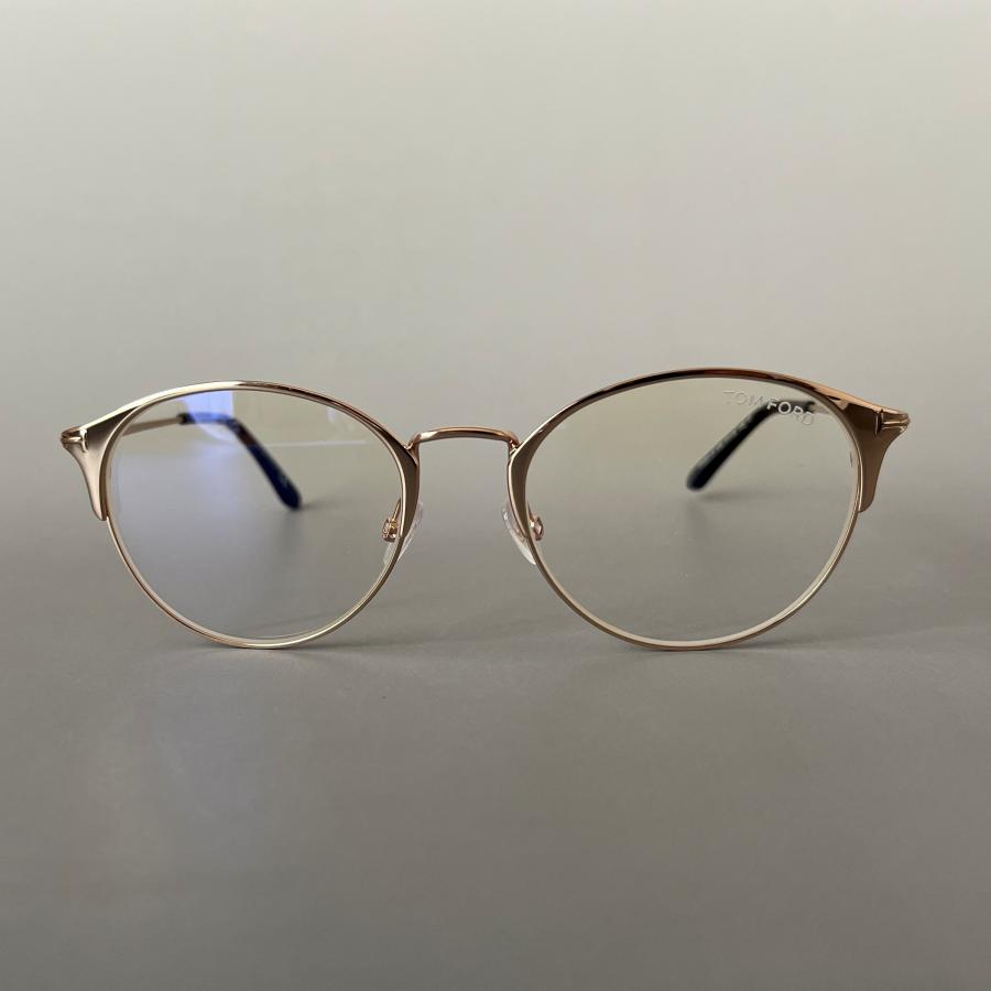 TOM FORD EYEWEAR トムフォード メガネ ゴールド メタル ブラウン