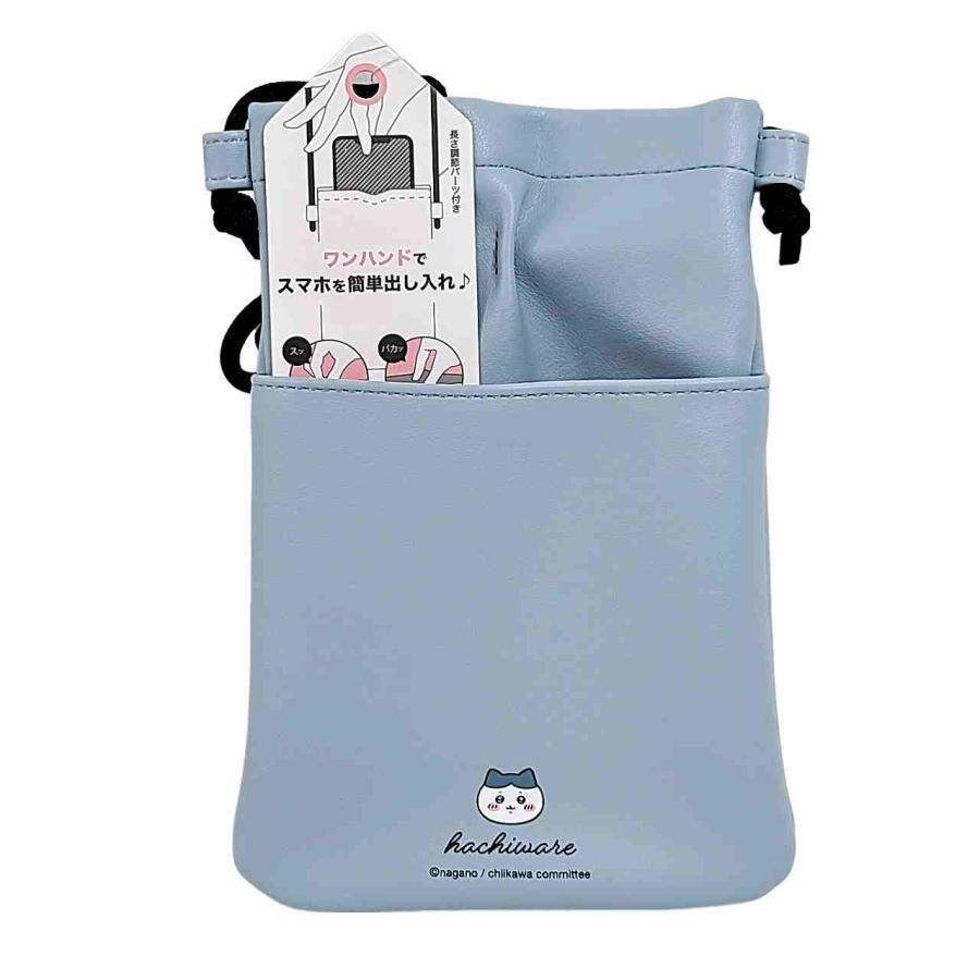 ちいかわ ハチワレ IIIIpocket スマートフォンポーチ アイフォン