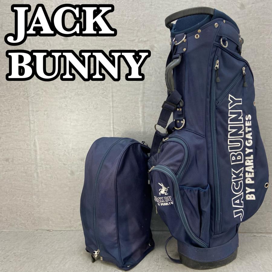 ジャックバニー ゴルフ キャディバッグ スタンド式 約10型 JACK BUNNY