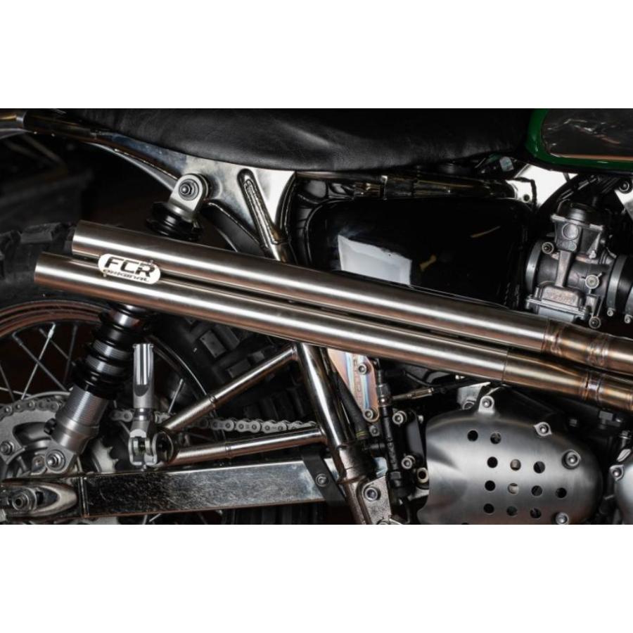 トライアンフ 空冷 ボンネビル T100 スクランブラー フルエキゾースト