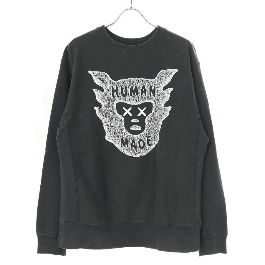 HUMAN MADE×KAWS ヒューマンメイド カウズ 21AW SWEATSHIRT KAWS #1