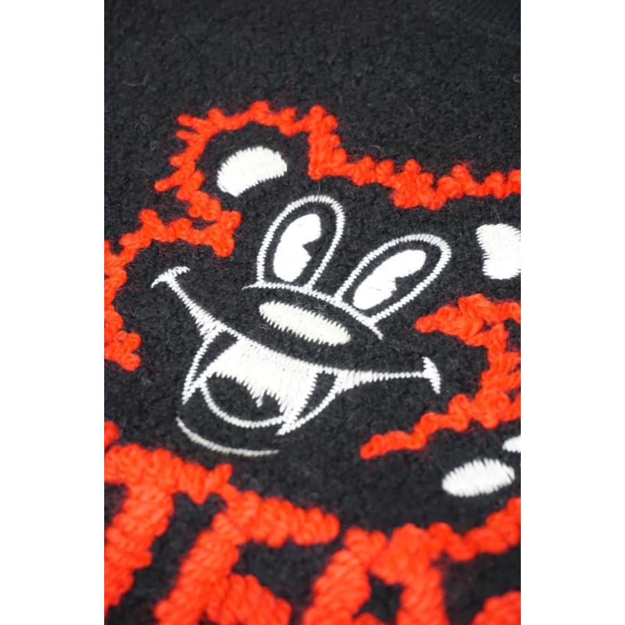 HYSTERIC GLAMOUR ヒステリックグラマー 01253CS03 FIRE BEAR刺繍