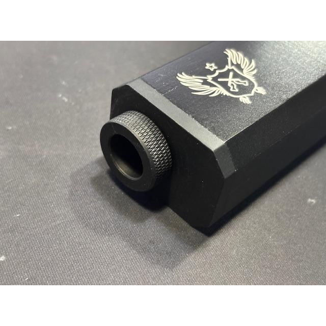 ZepoR] OSPREYタイプ サプレッサー 4.1インチ [14mm逆ネジ固定簡易