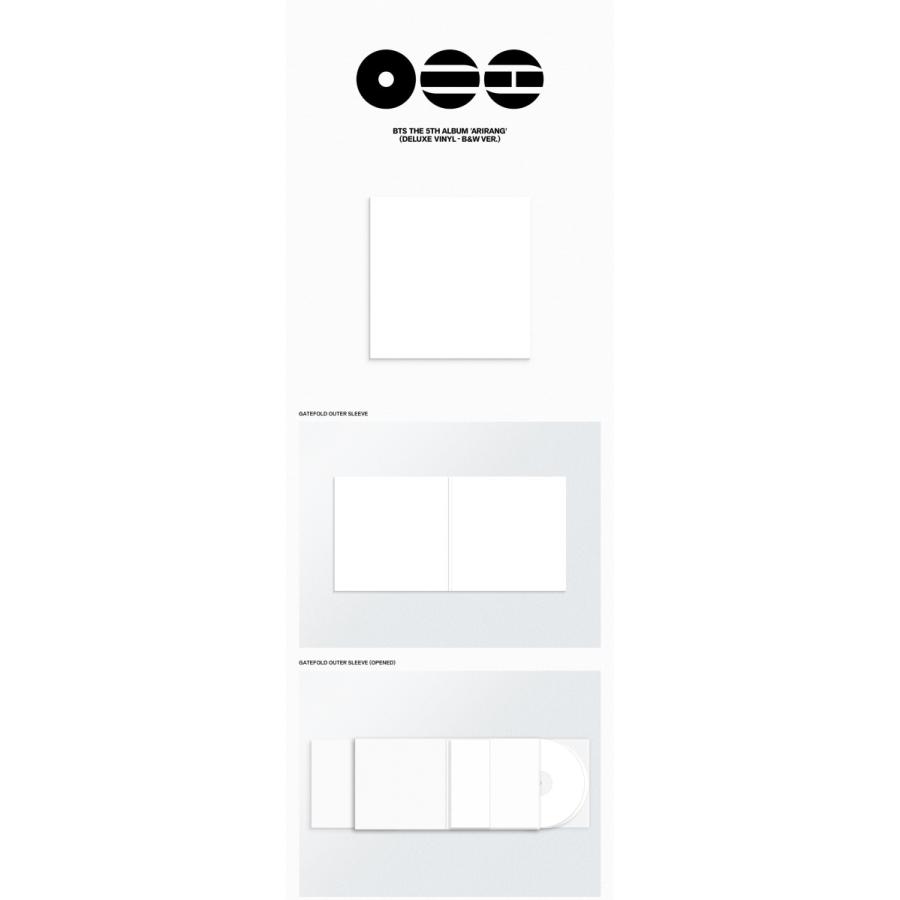 予約販売】 BTS 防弾少年団 公式グッズ ARIRANG (Deluxe Vinyl) / 5TH