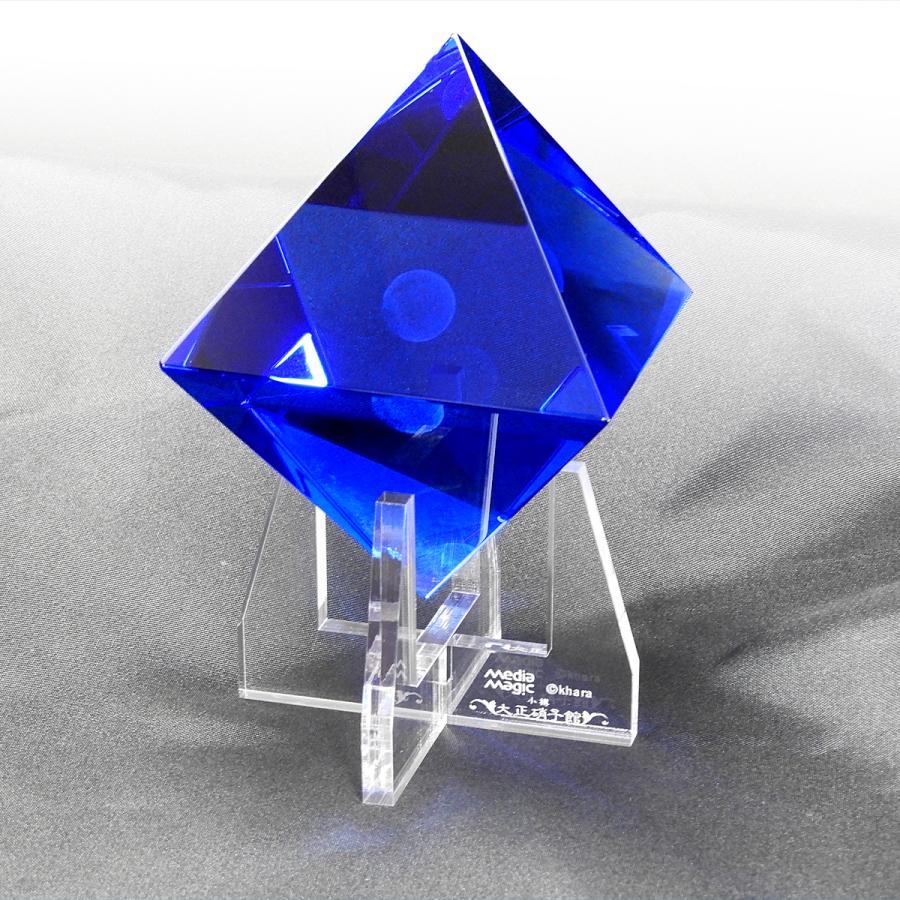 エヴァンゲリオン 第六の使徒 クリスタルオブジェ ラミエル 高級 置物