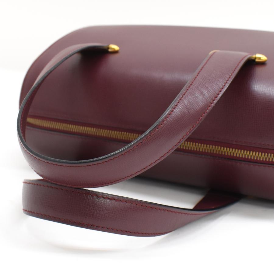 MUST DE CARTIER 新品同様 カルティエ ハンドバッグ マストライン
