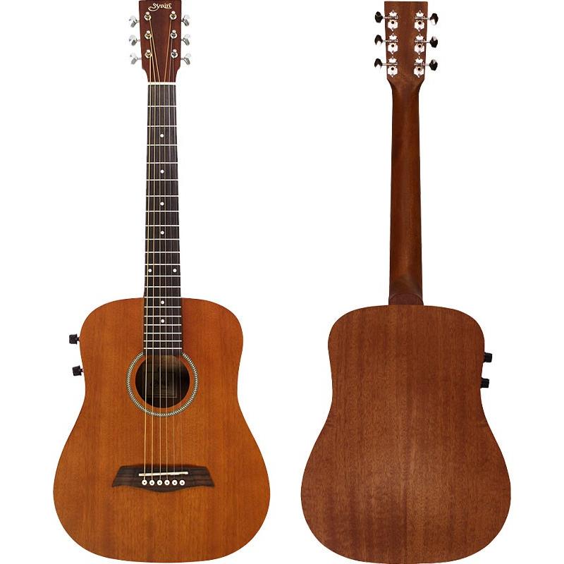 S.Yairi ミニエレクトリックアコースティックギター シンプル5点セット