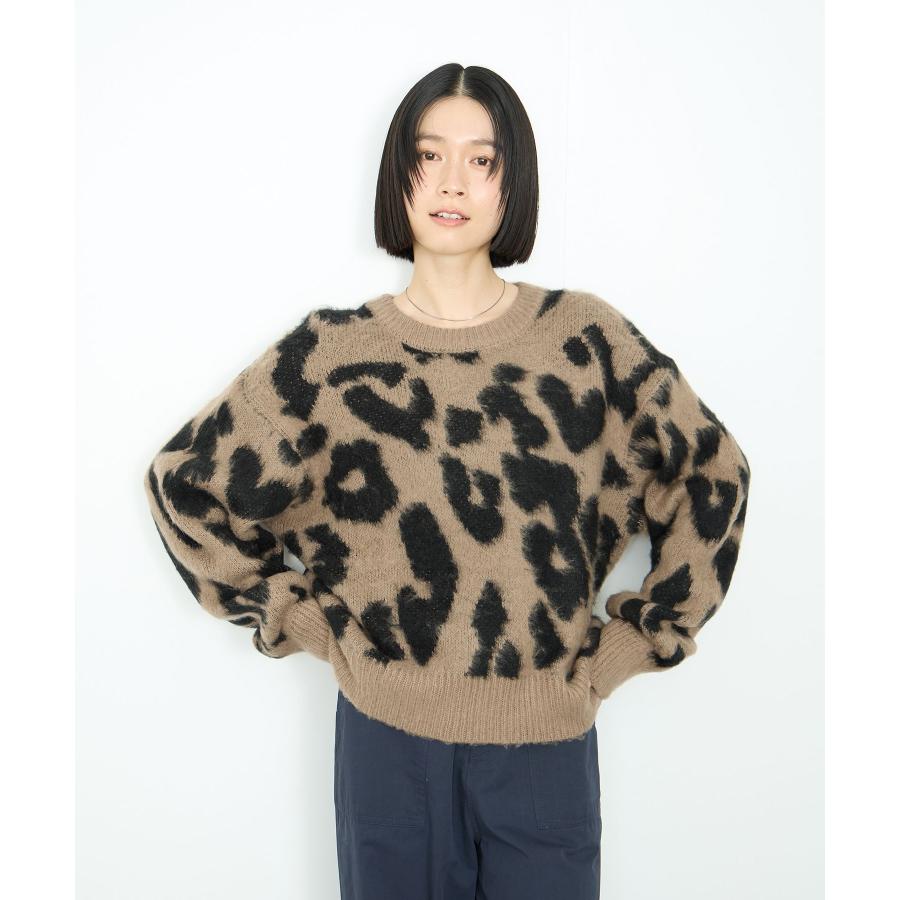 Idnes イドネス ニット セーター レディース 長袖 ふわふわ ゆったり