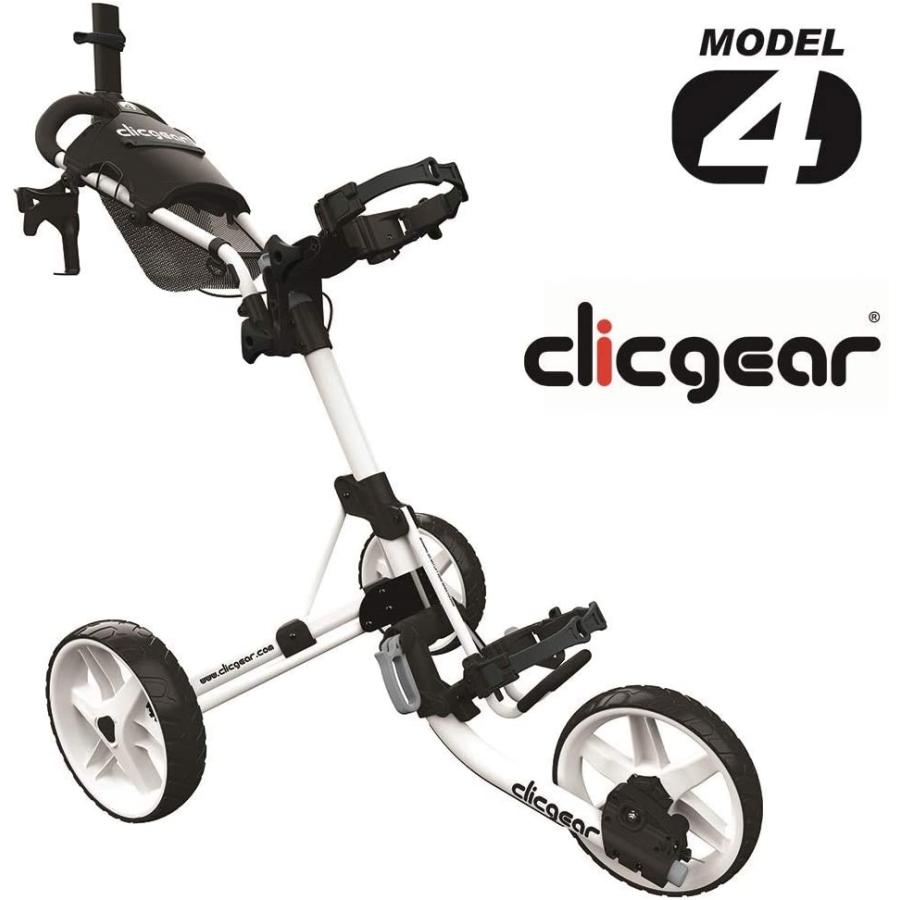 ゴルフ 手押しカート クリックギア モデル4.0 折りたたみ 3輪
