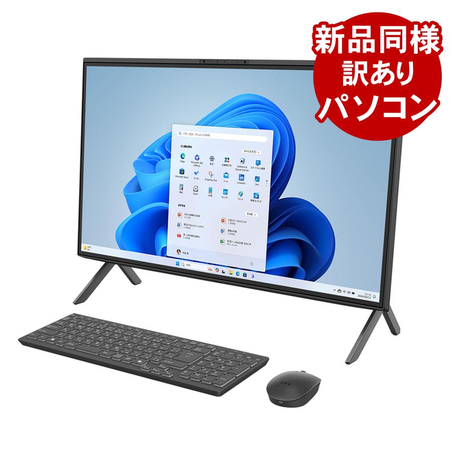 富士通（FUJITSU） デスクトップパソコン Office搭載 新品 同様