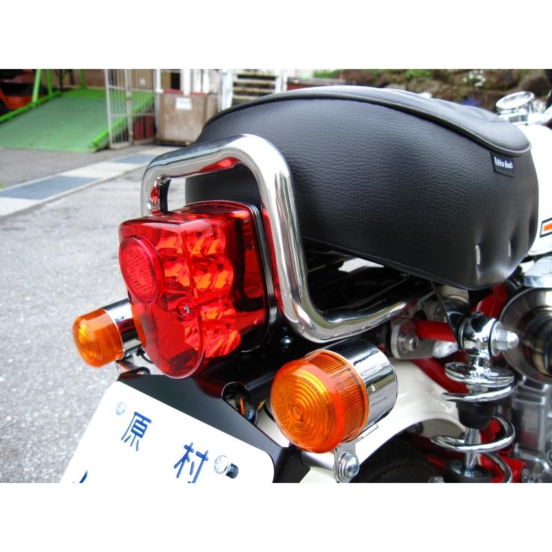 ステンレス製4Lモンキーテールランプ用グラブバー : ミニモト公式