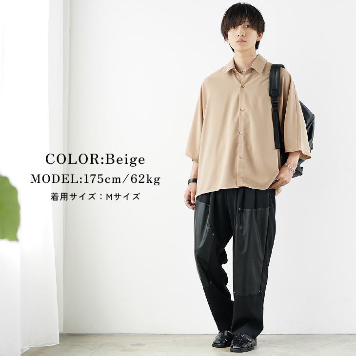 MinoriTY（マイノリティ） オーバーサイズ 半袖シャツ メンズ ビッグ