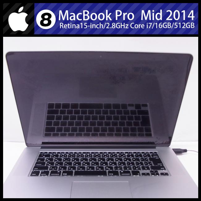 MacBook Pro ☆MacBook (Retina, 15-inch, Mid 2014)・Core i7 2.8GHz