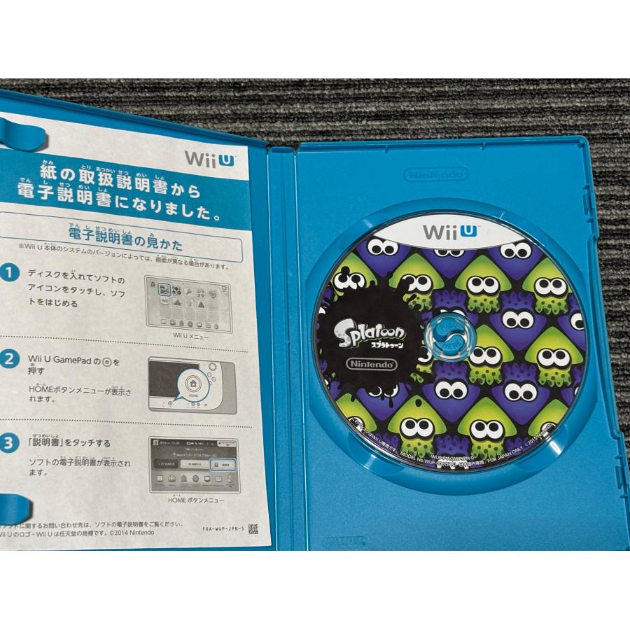 Wii U WiiU ソフト スプラトゥーン Splatoon 任天堂 ウィーユー ケース