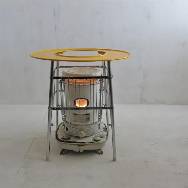 TOYOTOMI（トヨトミ） 丸型ストーブガード デラックス 山吹色 受注生産