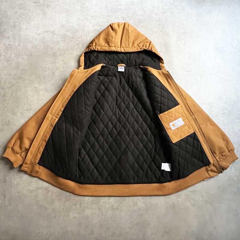 Carhartt（カーハート） CARHARTT Boy's Active Jacket BROWN/XL(18-20