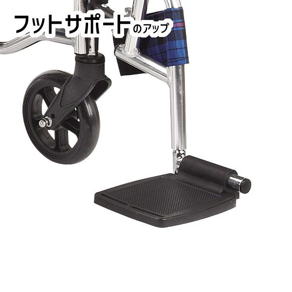 マキテック 車椅子 介助式 背折れ 折りたたみ 多機能 車いす KS70