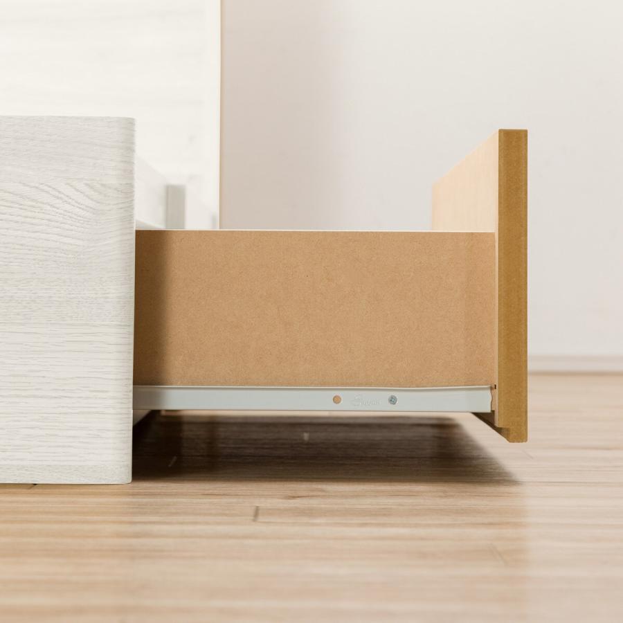 ニトリ（NITORI） ベッド ダブルベッドフレーム(アザン3 浅型/WW