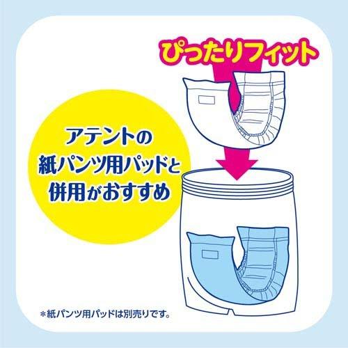 アテント 夜1枚安心パンツ 脚まわりロング丈 男女共用 M ( 18枚入