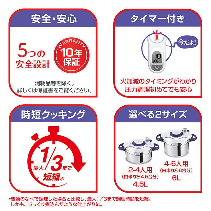 クリプソ ミニット (送料無料)ティファール T-fal 圧力鍋 パーフェクト