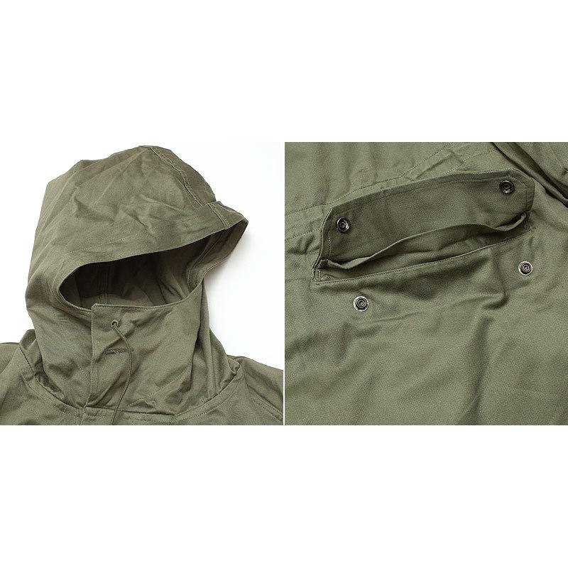 フランス軍 M-64 パーカー ライナー付き オリーブ デッドストック