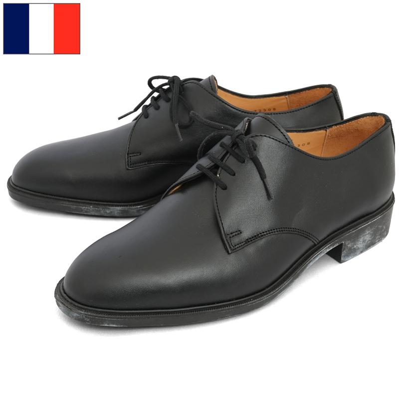 フランス軍 レザー サービスシューズ ブラック BALLY製 サイズ37〜41