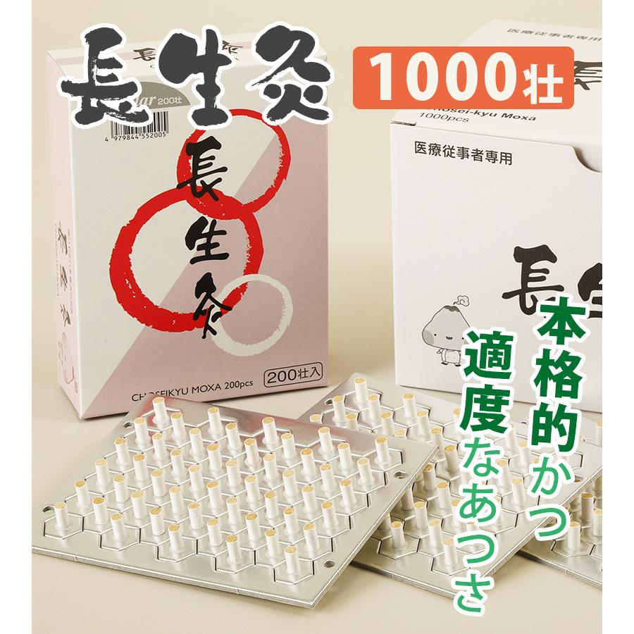 灸 お灸 長生灸 レギュラー 1000壮 山正 やましょう ヤマショウ お