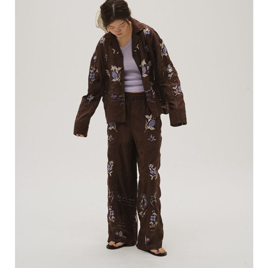 TODAYFUL Embroidery Patchwork Shirts エンブロイダリーパッチワーク