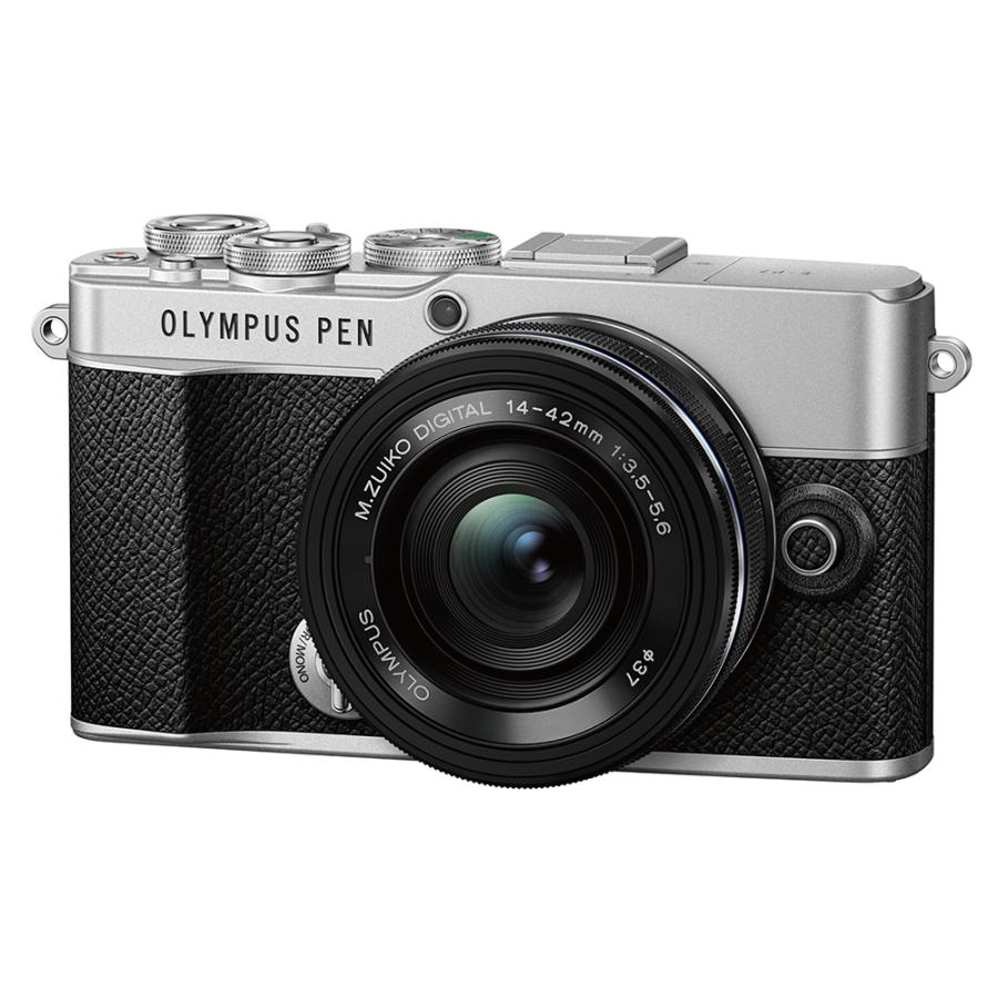 オリンパス（OLYMPUS） ミラーレス一眼 E-P7 レンズキット シルバー