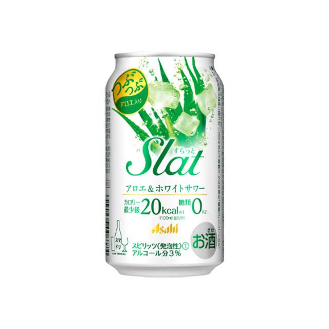 アサヒ（asahi） Slat(すらっと) アロエ＆ホワイトサワー 350ml 1