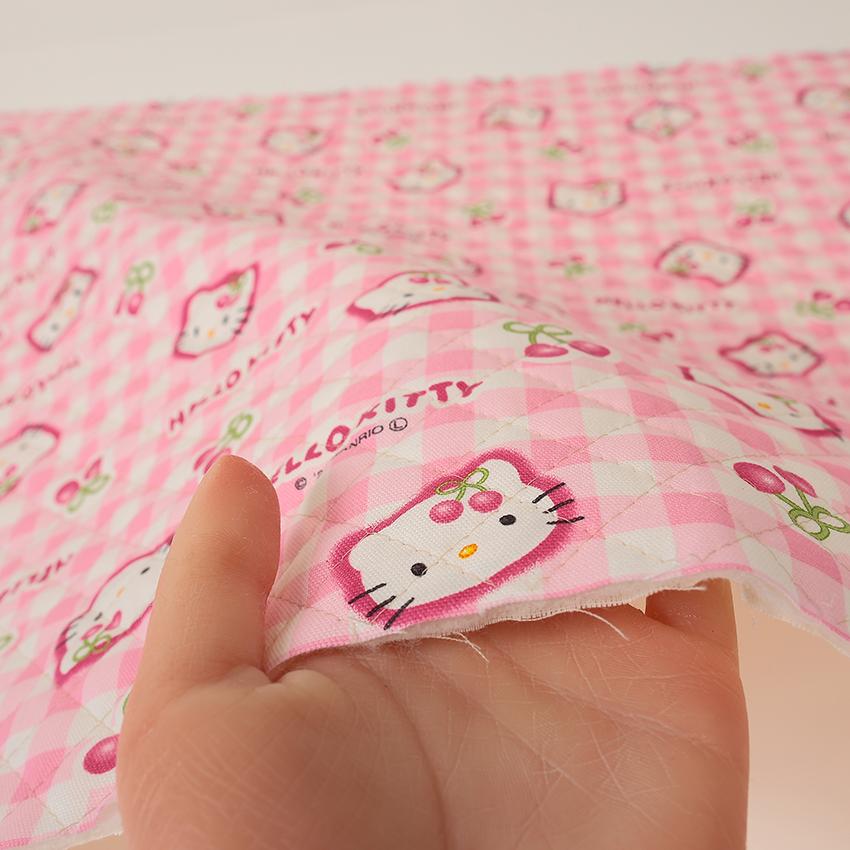 sanrio（サンリオ） ハローキティ サクランボ オックスキルト 50cm単位