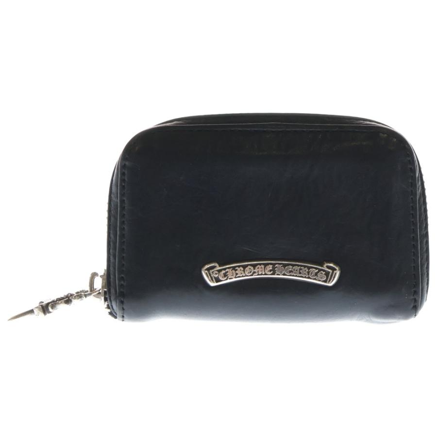 CHROME HEARTS（クロムハーツ） COIN CASE ダガーラウンドジップレザー