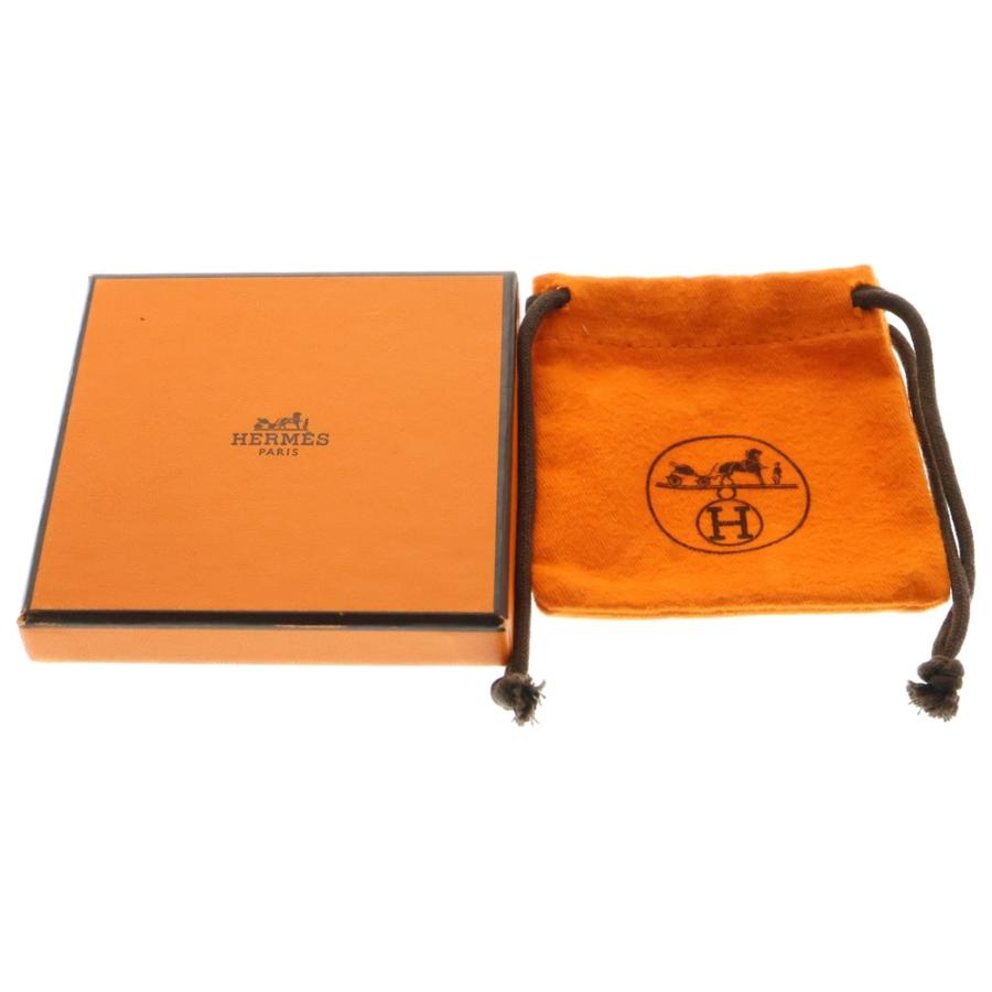 HERMES（エルメス） スクエア レザー キーホルダー ブラック : BRING