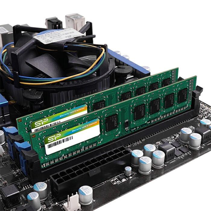 Silicon Power（シリコンパワー） pcメモリ 16gb 8gb x 2 デスクトップ