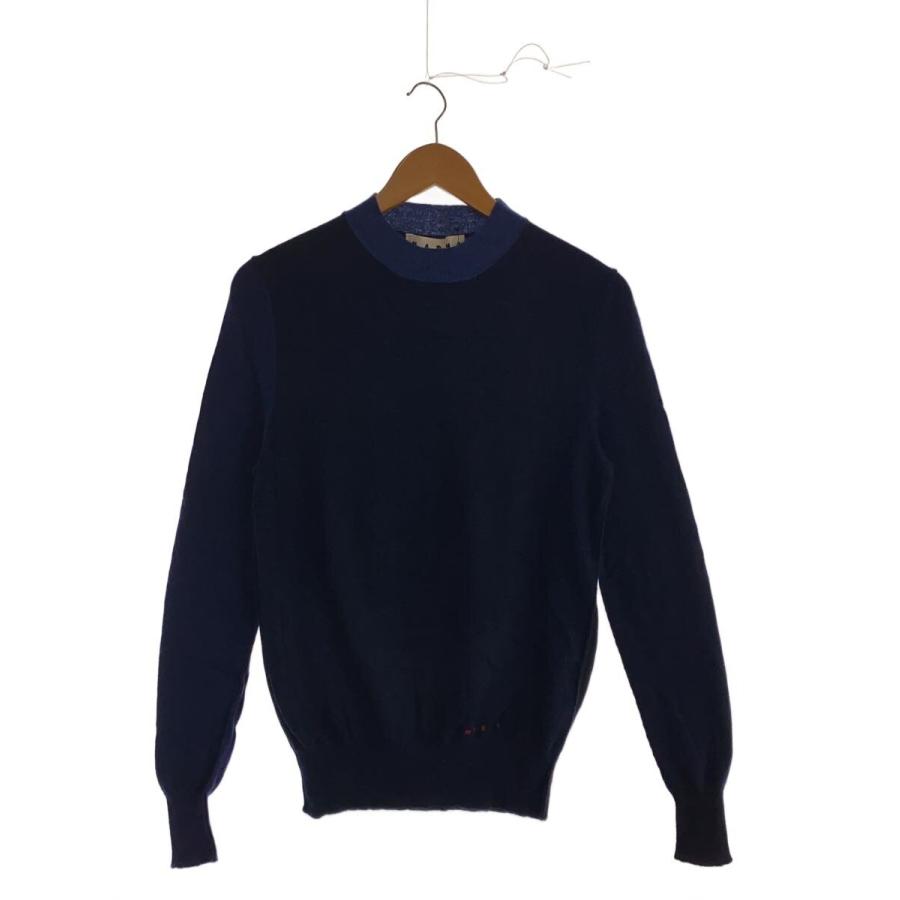 MARNI◇ニット・セーター/44/ウール/NVY/gcmg0084q0/カラー
